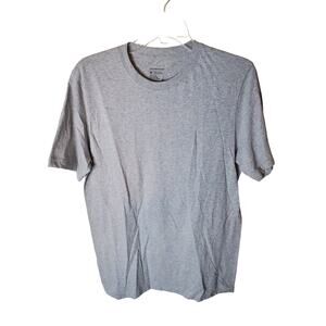 Jockey Stay New Classic Crew Neck Heather Gray Tee, NWOT, Medium